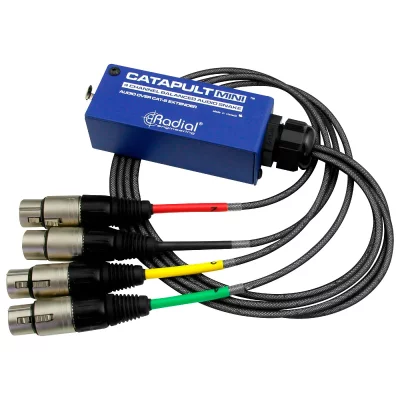 RADIAL  Catapult Mini TX convertisseur audio analogique vers Cat 5