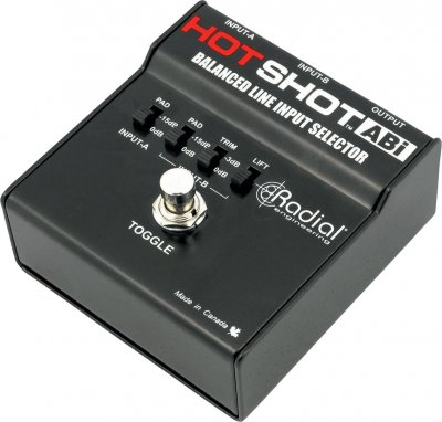 RADIAL  Hotshot-Abi - S&eacute;lecteur D'entr&eacute;es