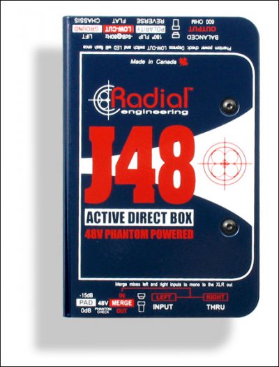 RADIAL  J48 Di Active - Bo&icirc;te De Direct