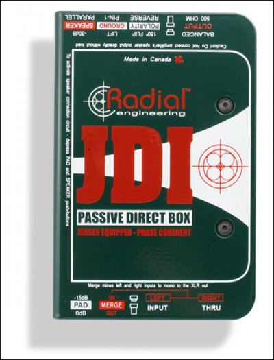 RADIAL  Jdi - Boitier de Direct - DI passive