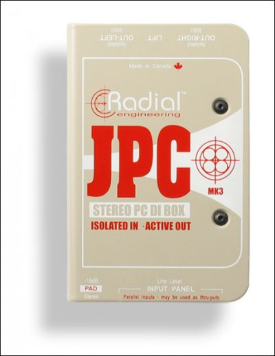 RADIAL  JPC - DI st&eacute;r&eacute;o pour ordinateur
