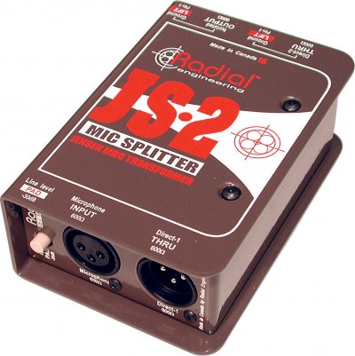 RADIAL  JS2 splitter micro 2 voies passif