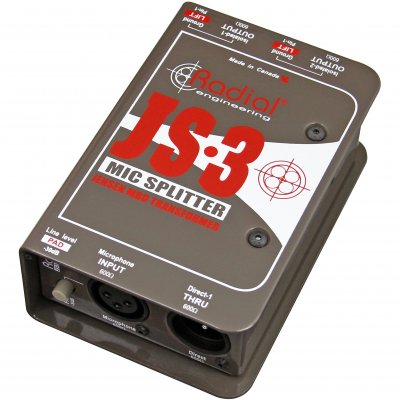 RADIAL  JS3 - Splitter 1 entr&eacute;e/3 sorties