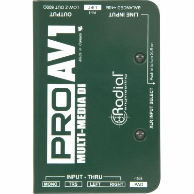 RADIAL  PRO-AV1 - DI passive multim&eacute;dia