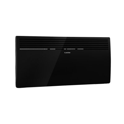 KLARSTEIN Radiateur &agrave; convection - Hot Spot Slimcurve - Convecteur - 2000W - Minuteur - IP24 - Noir