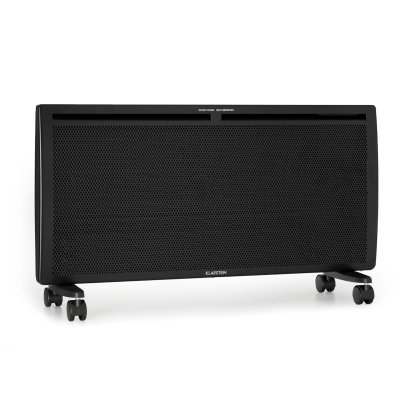KLARSTEIN Radiateur &agrave; convection - Hot Spot Slimcurve Double Wave - Convecteur - 2000W - Noir