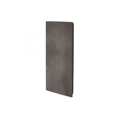 VALDEROMA Radiateur &agrave; inertie connect&eacute; - 1300W - Vertical - Terre Lunaire