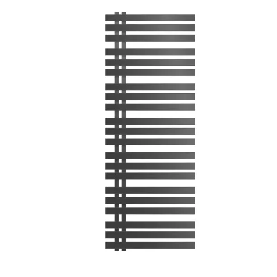 ECD GERMANY Radiateur chauffage bain s&egrave;che-serviettes Iron M Design anthracite 600 x 1600 mm