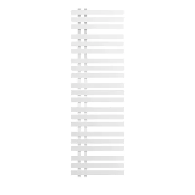 ECD GERMANY Radiateur chauffage s&egrave;che-serviettes salle de bains Iron Man blanc 500 x 1600 mm