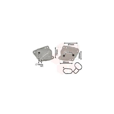 VAN WEZEL Radiateur d'huile moteur  06003412