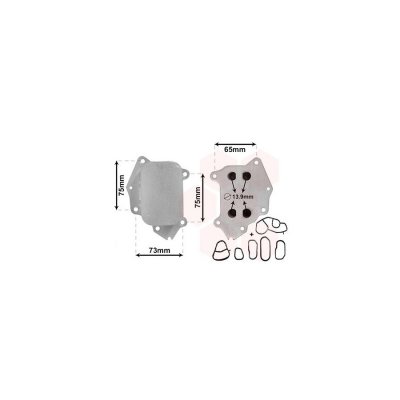 VAN WEZEL Radiateur d'huile moteur  09013700
