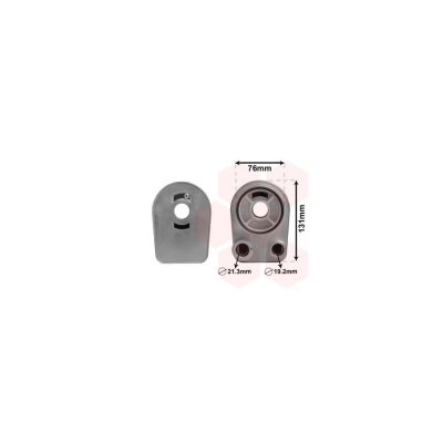 INTERNATIONAL RADIATORS PLUS Radiateur d'huile moteur VAN WEZEL 43003607