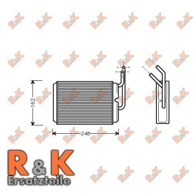 AVA QUALITY COOLING Radiateur de chauffage AVA Deutschland GmbH RT6220
