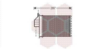 INTERNATIONAL RADIATORS PLUS Radiateur de chauffage VAN WEZEL 17006259 (X1)
