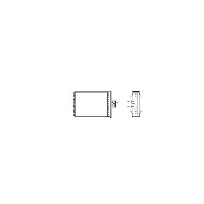 INTERNATIONAL RADIATORS Radiateur de chauffage VAN WEZEL 37006217 (X1)