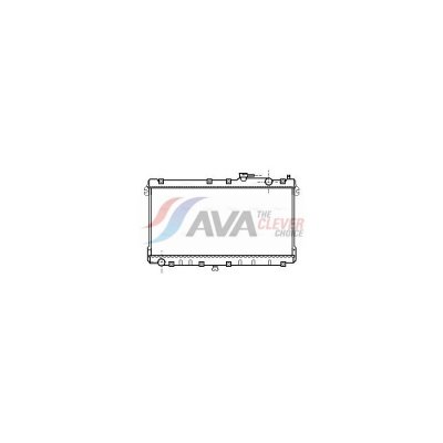 AVA DEUTSCHLAND GMBH Radiateur de refroidissement AVA QUALITY COOLING MZ2087 (X1)
