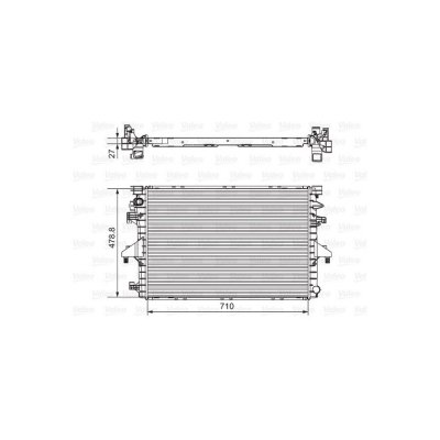 VALEO Radiateur de refroidissement  701654 (X1)