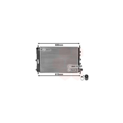 VAN WEZEL Radiateur de refroidissement  18002151 (X1)