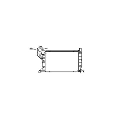 VAN WEZEL Radiateur de refroidissement  30002300 (X1)