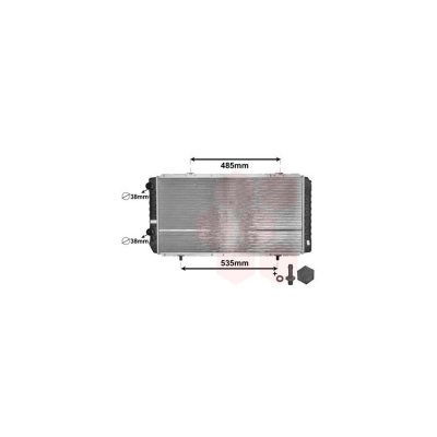 VAN WEZEL Radiateur de refroidissement  40002268 (X1)