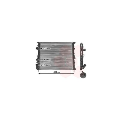VAN WEZEL Radiateur de refroidissement  43002197 (X1)