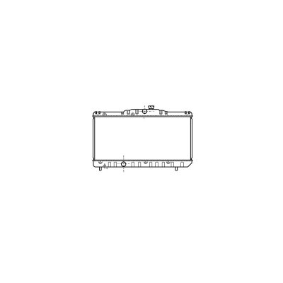 VAN WEZEL Radiateur de refroidissement  53002117 (X1)
