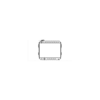 INTERNATIONAL RADIATORS PLUS Radiateur de refroidissement VAN WEZEL 58002088 (X1)