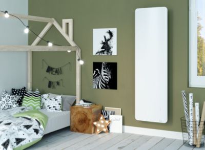 SAUTER Radiateur double corps de chauffe vertical Hekla - Blanc - 2000W