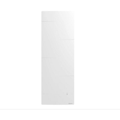 SAUTER Radiateur &eacute;lectrique &agrave; inertie MALAO AUTO vertical blanc 1000W - connect&eacute;