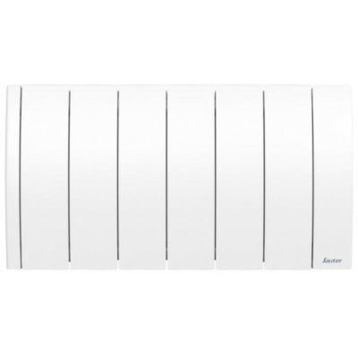 SAUTER Radiateur &eacute;lectrique connect&eacute; IPALA bas 700W blanc - inertie fluide