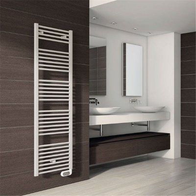 IRSAP Radiateur Fl&eacute;che &eacute;lectrique blanc L 500 H 944 500 watts 