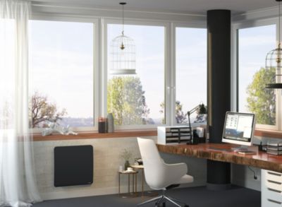 SAUTER Radiateur horizontal Hekla - Anthracite - 1000W