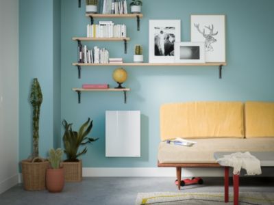 SAUTER Radiateur inertie s&egrave;che tactile Gyali - Blanc - 1000W