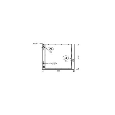 INTERNATIONAL RADIATORS Radiateur refroidissement du moteur 02002166  