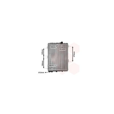 INTERNATIONAL RADIATORS Radiateur refroidissement du moteur 03002038  