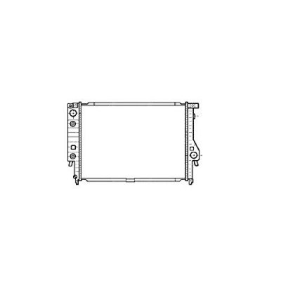 VAN WEZEL Radiateur refroidissement du moteur 06002092 International Radiators 