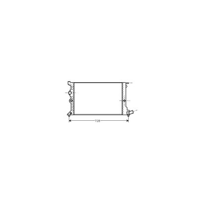 INTERNATIONAL RADIATORS Radiateur refroidissement du moteur 09002072 