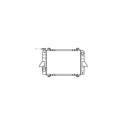 VAN WEZEL Radiateur refroidissement du moteur 13002088 International Radiators
