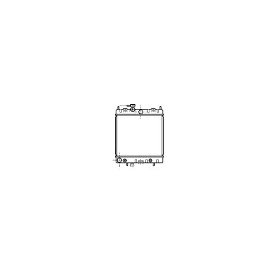 VAN WEZEL Radiateur refroidissement du moteur 13002131 International Radiators
