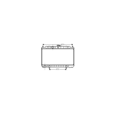 VAN WEZEL Radiateur refroidissement du moteur 13002245 International Radiators