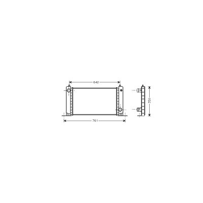 VAN WEZEL Radiateur refroidissement du moteur 17002243 International Radiators