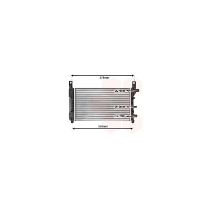 VAN WEZEL Radiateur refroidissement du moteur 18002117 International Radiators