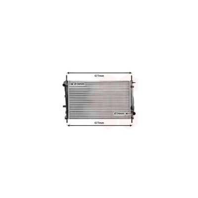 VAN WEZEL Radiateur refroidissement du moteur 18002165 International Radiators