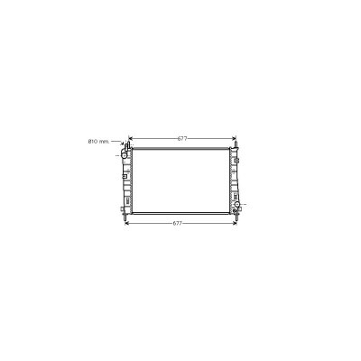 VAN WEZEL Radiateur refroidissement du moteur 18002335 International Radiators