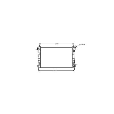 VAN WEZEL Radiateur refroidissement du moteur 18002336 International Radiators