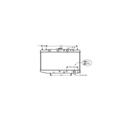 VAN WEZEL Radiateur refroidissement du moteur 25002047 International Radiators