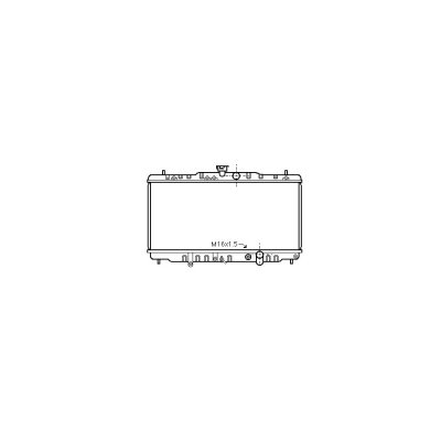 INTERNATIONAL RADIATORS Radiateur refroidissement du moteur 25002055 