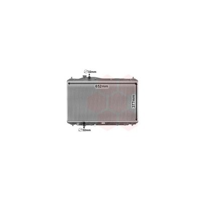 VAN WEZEL Radiateur refroidissement du moteur 25002701 International Radiators