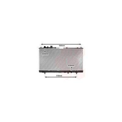 VAN WEZEL Radiateur refroidissement du moteur 27002151 International Radiators