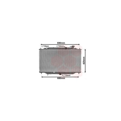 INTERNATIONAL RADIATORS Radiateur refroidissement du moteur 27002269 